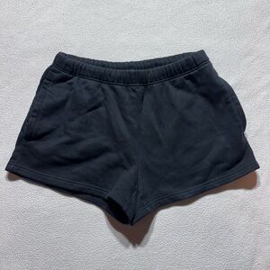 Skims classic Terry Women's Black Casual Shorts